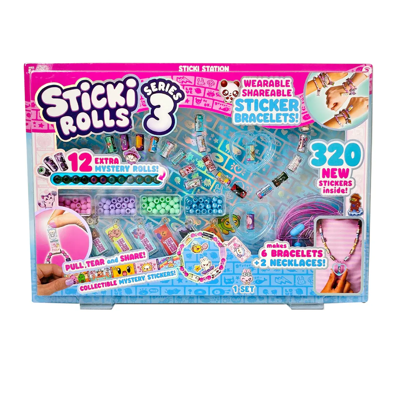 Sticki Rolls Sticki Station Series 3 with 320 Stickers